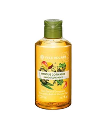 YVES ROCHER Mango & Coriander nectar shower gel 200ML. NEW
