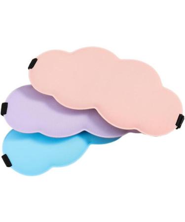Cloud Eye Shield Seamless Warm Double-Sided Breathable Eye Mask - Purple - Buy Online on SooperMarket.com