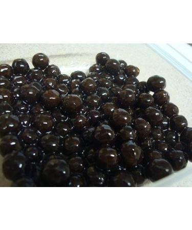 Gluten Free Black Tapioca Pearls for Gourmet Bubble Tea - 250g/8.8oz - Buy Online on SooperMarket.com
