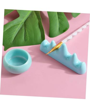 1 Set Nail Art Brush Cup Pen Washing Cup Nail Brush Supplies Nail Art Painting Pen Brush Stand Pens + Pencil Drawing Pens Rack Gel Washing Cups Pen Holder Plastic - Buy Online on SooperMarket.com