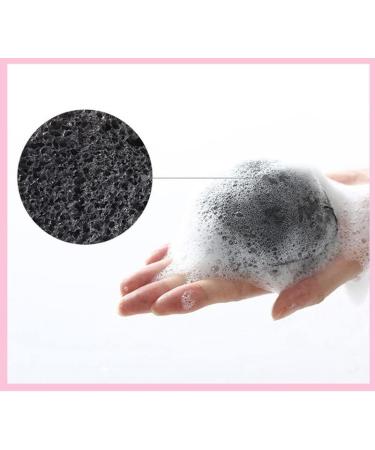 Organic Konjac Facial Sponges Set of 4 for Shower Bath SPA - Natural Cleansing Puff for Kids, Men, Women - Buy Online on SooperMarket.com