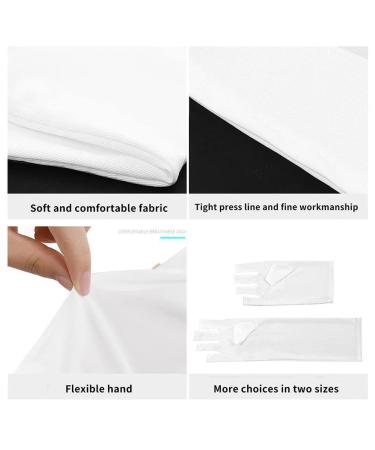 kawehiop 1 Pair Manicure Protection Glove Soft Sun-proof Protector Non-slip Nail Art Gloves Heats-insulated Mittens Professional Short - Buy Online on SooperMarket.com
