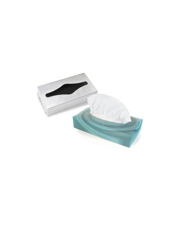 Hypafol set donor for cosmetic towels with 4 000 cosmetic towels in the box |Modern design |Pulp trading packing 2-layer high white (set stainless steel donor + cosmetic towels) Set cosmetic towels + stainless steel donor set cosmetic towels + donor