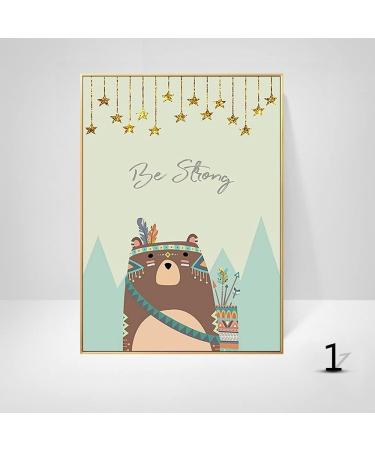 Lulupila Kids' Decorative Poster Set - Animal Motifs for Children's Room - Set of 6 - Buy Online on SooperMarket.com