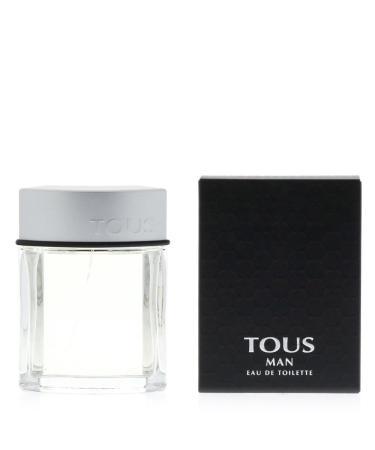 Tous Man By Tous For Men. Eau De Toilette Spray 3.4-Ounce Bottle Cedar Orange Pineapple Sandalwood 3.4 Fl Oz (Pack of 1)