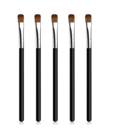 Wllhyf 5 Party Eyeliner Brush Set Professional Eyes Make Up Ultradunes Called flat eyebrows set tight liner for eyeshadow gel powder liquid cream girls style 2