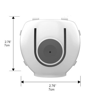 QT BABY Universal Fit Door Knob Covers - Childproofing Safety Cover for Kids - Upgraded Design, Easy Grip, White, Round Shape - Pack of 8 - Buy Online on SooperMarket.com
