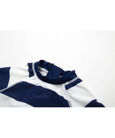 BONVERANO Baby Boys Swimsuit UPF 50+ Sun Protection Navy Stripe 2-3 Years - Buy Online on SooperMarket.com