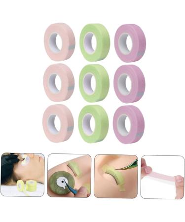 minkissy 18 Rolls Lash Tape Lash Extension Adhesive Lashes Tape False Lash Adhesive Tape Beauty Tools Eye Skin Tape Cosmetic Extension Sticker Non-woven Fabric - Buy Online on SooperMarket.com