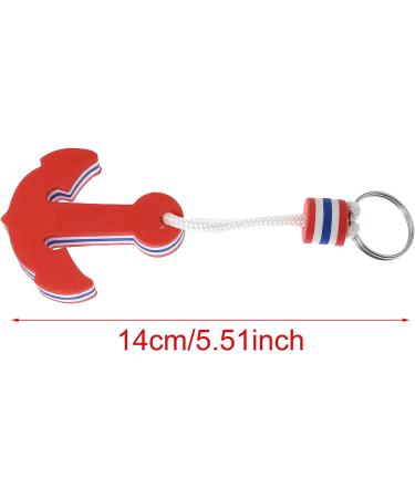 ZRM&E 2pcs Anchor Floating Key Chains for Boats Fishing Sailing Water Sports (Orange Red) - Buy Online on SooperMarket.com