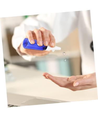 FOMIYES 6pcs Round Shoulder Nasal Spray Bottles - Travel Cosmetic Containers - Refillable Glass Cleaner Spray - Blue Sub Bottle - Buy Online on SooperMarket.com