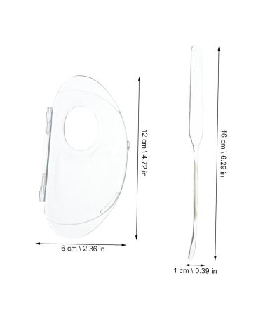 Buy 1 Set Palette Blending Plate | Essential Makeup Mixing Tray for Flawless Foundation & Cosmetic Blending | International Shipping Available - Buy Online on SooperMarket.com