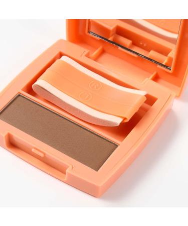 Kiss New York Magic Eyebrow Stamp Powder - Natural Milk Tea Brown Shape - Buy Online on SooperMarket.com