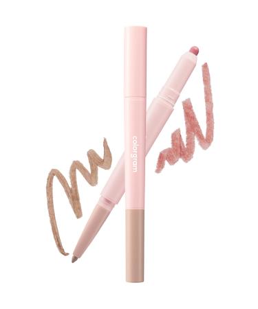 COLORGRAM All In One Over-Lip Maker 02 Cool Pink | Versatile Lip Liner & Contour with Natural Shades  Matte finish  Perfect for Daily wear  Bigger and Fuller Lips  Plumping effect  Smooth and creamy texture (0.02 Fl. Oz+...