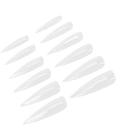 Nai Tips 360 Pieces Acrylic Nail Tips Full Cover Multiple Sizes Versatile Use for DIY Nail Art Manicure Shop (05#) - Buy Online on SooperMarket.com