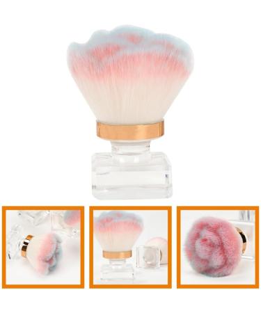 minkissy Foundation Makeup Blush Brush Foundation Applicator Cosmetic Applicator Foundation Brush Nail Cleaning Powder Makeup Supplies Nail Brush Manicure Abs Travel - Buy Online on SooperMarket.com
