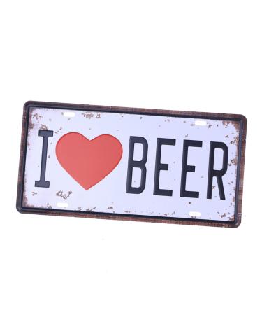 Cabilock Emblems Outdoor Metal Decor Outdoor Decor Beer Signs Decked Vintage Signs for Sale The Sign Antique