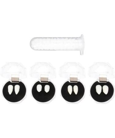 Bestoyard 2 Pack Halloween Vampire Fangs and Werewolf Teeth Set - Fake False Teeth for Costumes - Buy Online on SooperMarket.com