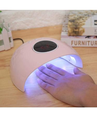 Nail Lamp 24W UV LED Nail Dryer Painless Curing Lamp with Automatic Sensor LCD Display 3 Timer Setting UV Nail Dryer for Fingernail & Toenail Gel Polish - Buy Online on SooperMarket.com