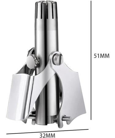 TEMKIN Nose Hair Trimmer - Stainless Steel Manual Scissors for Nose & Ear Hair Removal - Professional Clipper Cutter - Buy Online on SooperMarket.com