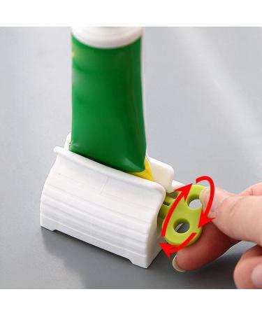 Plastic Toothpaste Squeezer Tube Easy Dispenser Tooth Bathroom 1pc Supply Cleaning S7F3 Accessories Green free size - Buy Online on SooperMarket.com