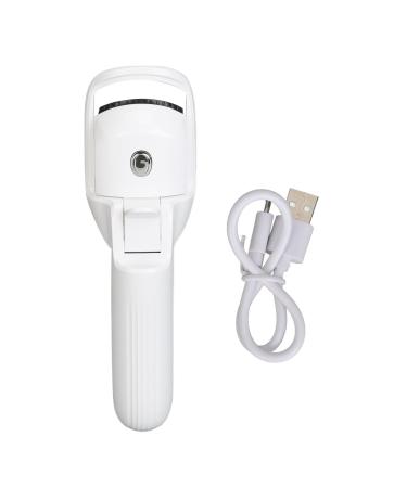 Heated Eyelash Curler Rechargeable 3 Modes. Long Lasting Curl with Curved Design Suitable for Soft Thin Eyelashes (Socobetaipc0vb6sdw-11)