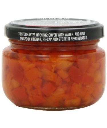 Mario Camacho Pimientos Diced 4oz (Pack of 12) - Premium Quality Spanish Peppers - Buy Online on SooperMarket.com