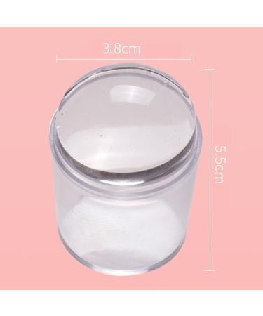 Nail Art Stickers for Women | 1 Set Nail Stamp Tool & Silicone Template for Home Use | Perfect Party Decor - Buy Online on SooperMarket.com