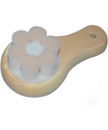 Didiseaon 1pc Facial Exfoliating Brush Facial Cleaning Brush Handheld Face Cleansing Brush Wood Face Brush Face Scrubber for Women Soft Bristle Face Brush Cleaning Pad Body Bamboo - Buy Online on SooperMarket.com