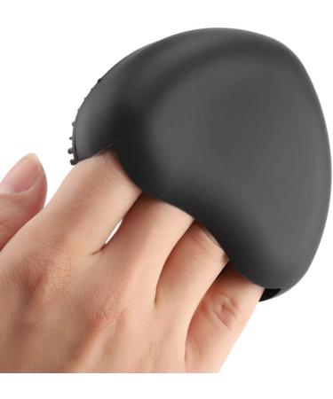 Silicone gloves brush accessories heart shape silicone makeup brush detergent brush for cosmetic washing(Black) - Buy Online on SooperMarket.com