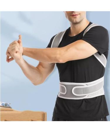 DFHBFG Side Bending Artifact Hunchback Orthodontic Device Male and Women's Back Spine Invisible Orthodontic Belt(Size:Large) Large D