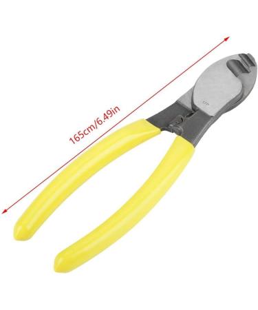Cable Cutter Cable Cutting Pliers 6 Inch Chrome Vanadium Steel Cable Wire Cutter Electric Wire Cutter Hand Cutting Tool 6 "Cable Clamp Crimping Pliers Crimp Plier - Buy Online on SooperMarket.com