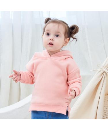 Famuka Little Kids Dinosaur Hoodie | Toddler Boy Girl Sweatshirt 24 Months Pink - Unisex Casual Top - Buy Online on SooperMarket.com