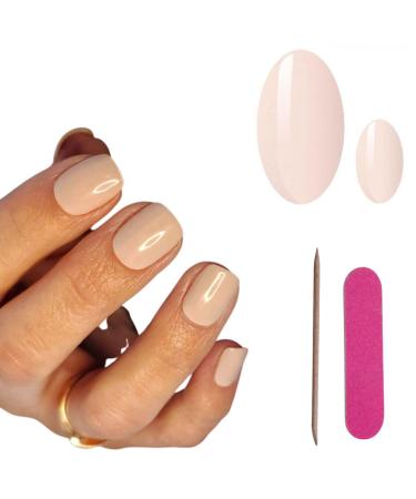 Manifix uv gel foils for nails - satin nature nude - nail film self -adhesive from nail vegan & easy to remove DIY Nailart Nails fingernails yourself