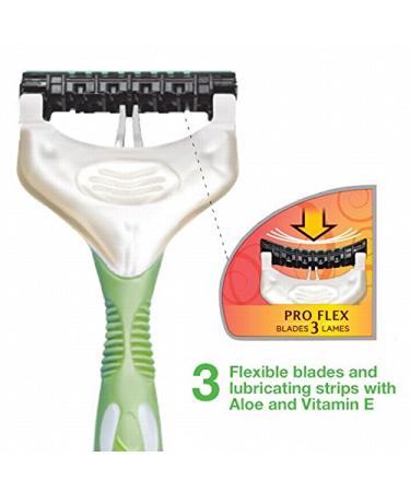 Schick Xtreme 3 Women's Disposable Razors, Hawaiian Tropic Scented Handles, 4 Count (Pack of 2) - Buy Online on SooperMarket.com