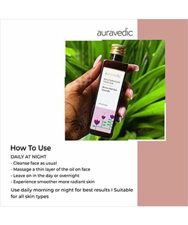 Nalpamaradi Thailam Face Oil | Ayurvedic Massage Oil for Dull Skin & Facial Lines | Natural Vetiver & Sandalwood Moisturizer | 100ml - Buy Online on SooperMarket.com