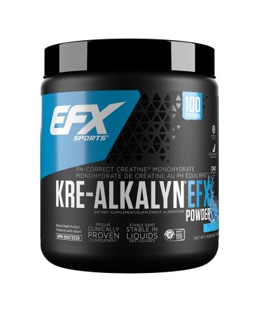 EFX Sports Kre-Alkalyn Powder 200g PH-Correct Creatine Monohydrate | Multi-Patented Formula Gain Strength Build Muscle & Enhance Performance Blue Frost 200 gram