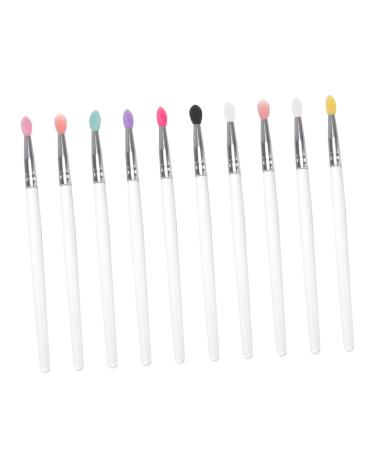 NOLITOY 10pcs Eye Shadow Brush Makeup Brush Makeup Accessories Eye Makeup Accessory Miss Big Sequins Eyes