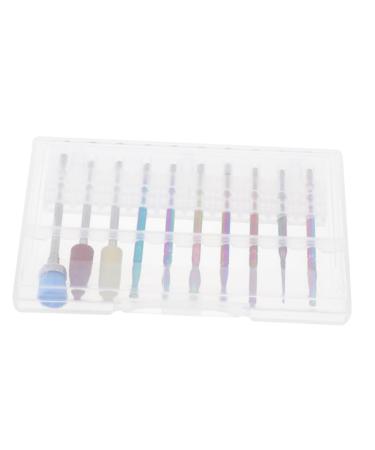 WOFASHPURET 1 Set nail polisher nail drill bits Manicure Pen Sander Handpiece File nail files for natural nails kit manicure bits russian Nail Pen Exfoliating Alloy tungsten steel