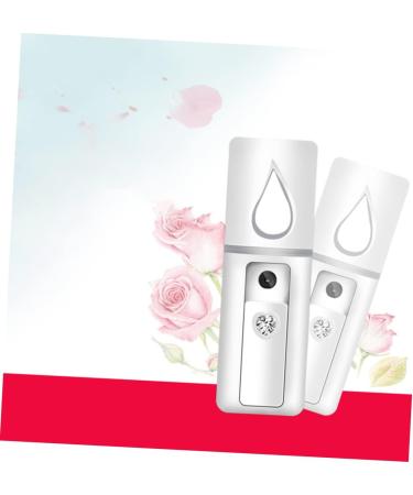 Baluue Nanometer Sprayer Makeup Brishes Face Sprayer Mini Face Humidifier Cool Face Mist Steamer White - Buy Online on SooperMarket.com
