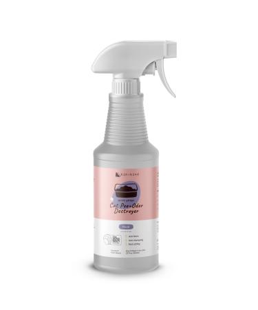 Kin+Kind Kitty Litter Cat Pee+ Odor Destroyer Floral 32 fl oz (354 ml)