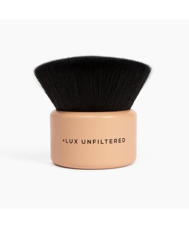+ Lux Unfiltered Blending Body Brush Body Makeup Tool for Blending Self Tanner Body Glow Body Bronzer and Other Things Vegan + Cruelty Free Synthetic Bristles