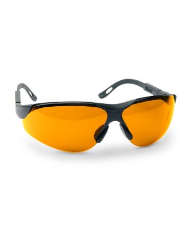 Walkers Game Ear Elite Shooting Glasses for Hunting Amber