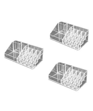 MAGICLULU 3pcs Cosmetic Storage Case Skin Care Products Storage Box