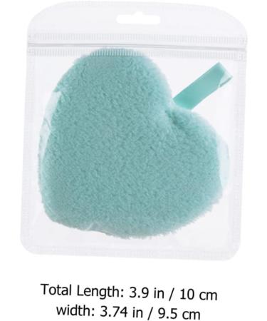 FOMIYES 12 Pcs Heart Shape Makeup Remover Puffs - Soft Cleansing Wipes & Cotton Pads for Effortless Makeup Removal - Ideal Facial Sponge & Makeup Supplies - Buy Online on SooperMarket.com