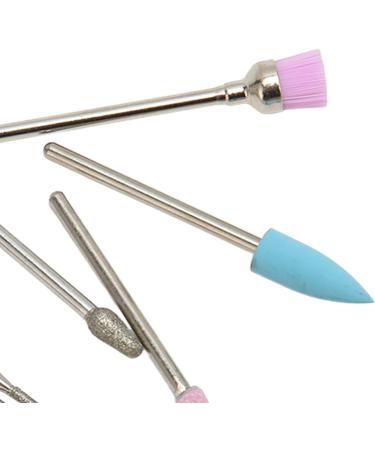 Nail Drill Bit Emery Smoothing Polish Removal Drill Bit Professional for Nail Salon - Buy Online on SooperMarket.com