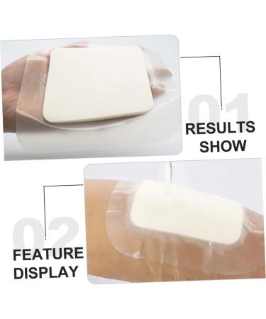 ULTECHNOVO 2pcs Silicone Pressure Sore & Keloid Scar Removal Patch - Waterproof & Adhesive Foams for Absorbent Dressing - Buy Online on SooperMarket.com