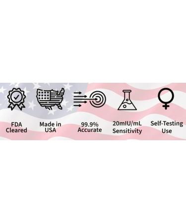 50 Ovulation Test Strips - LH Fertility Predictor Kits for Women | Track Ovulation - Accurate Results | Made in USA - Buy Online on SooperMarket.com