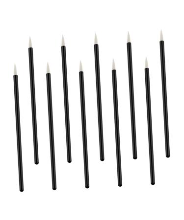 100pcs Cosmetics Brush Eye Makeup Tools 10X0.5X0.5cm White