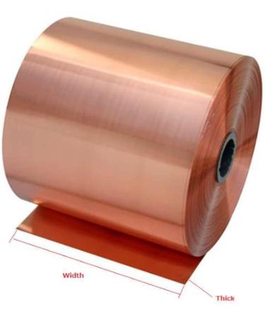 YebiO Pure Copper Tape Copper Skin Copper Foil Copper Skin Copper Sheet Grounding Copper Tape Grounding Copper Skin Red Copper Strip/0.1Mm*100Mm*1000Mm - Buy Online on SooperMarket.com